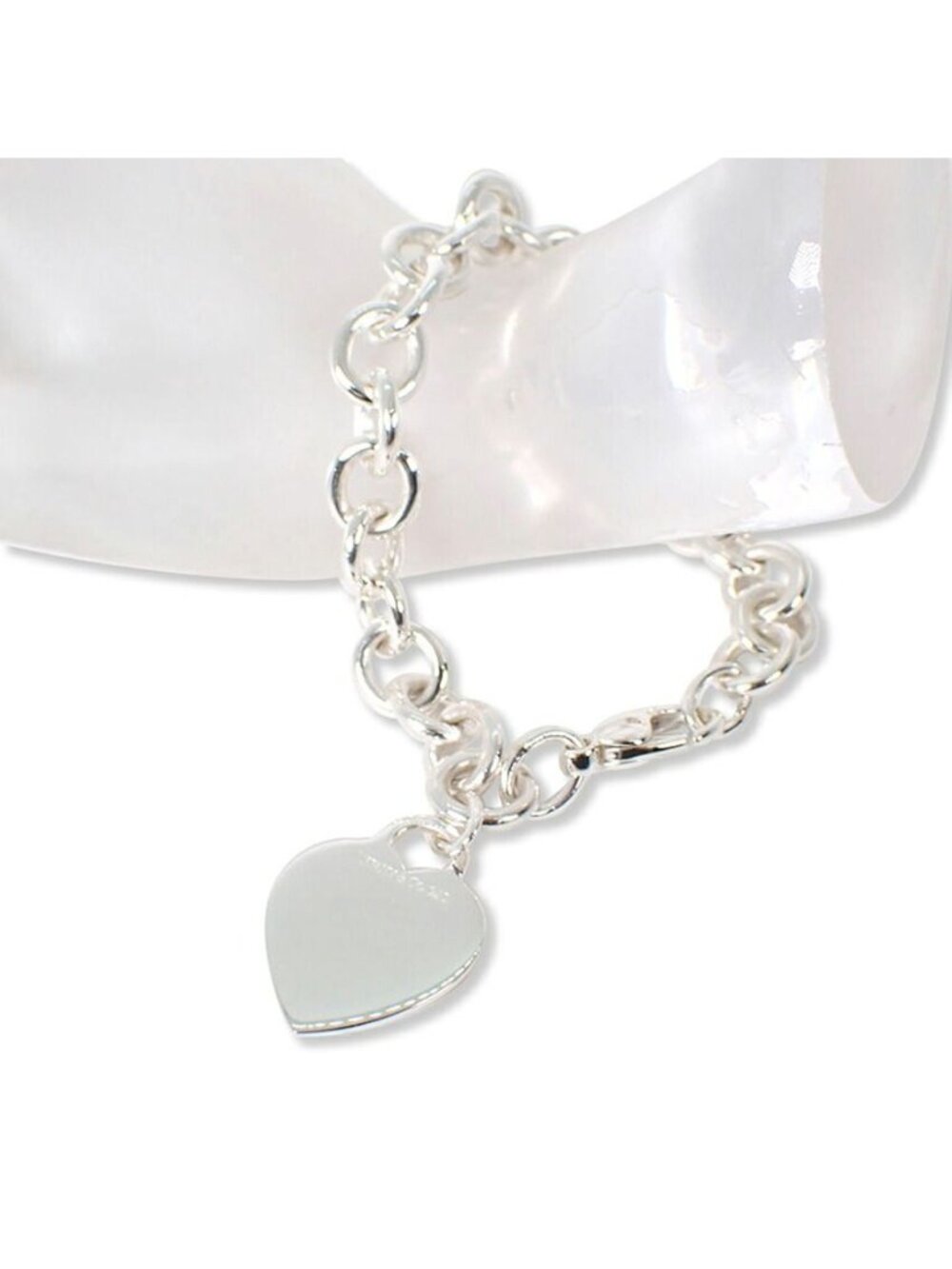 Tiffany & Co 925 Heart Tag Bracelet